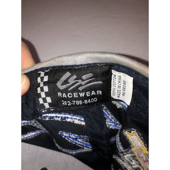 VTG Set of 2 Rusty Wallace #2 Miller Lite Racing Adjustable Hat Cap NASCAR Blue - Picture 16 of 16